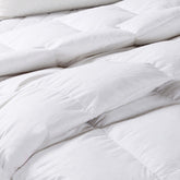 Royal Comfort 50% Goose Feather 50% Down 500GSM Quilt Duvet Deluxe Soft Touch - King - White
